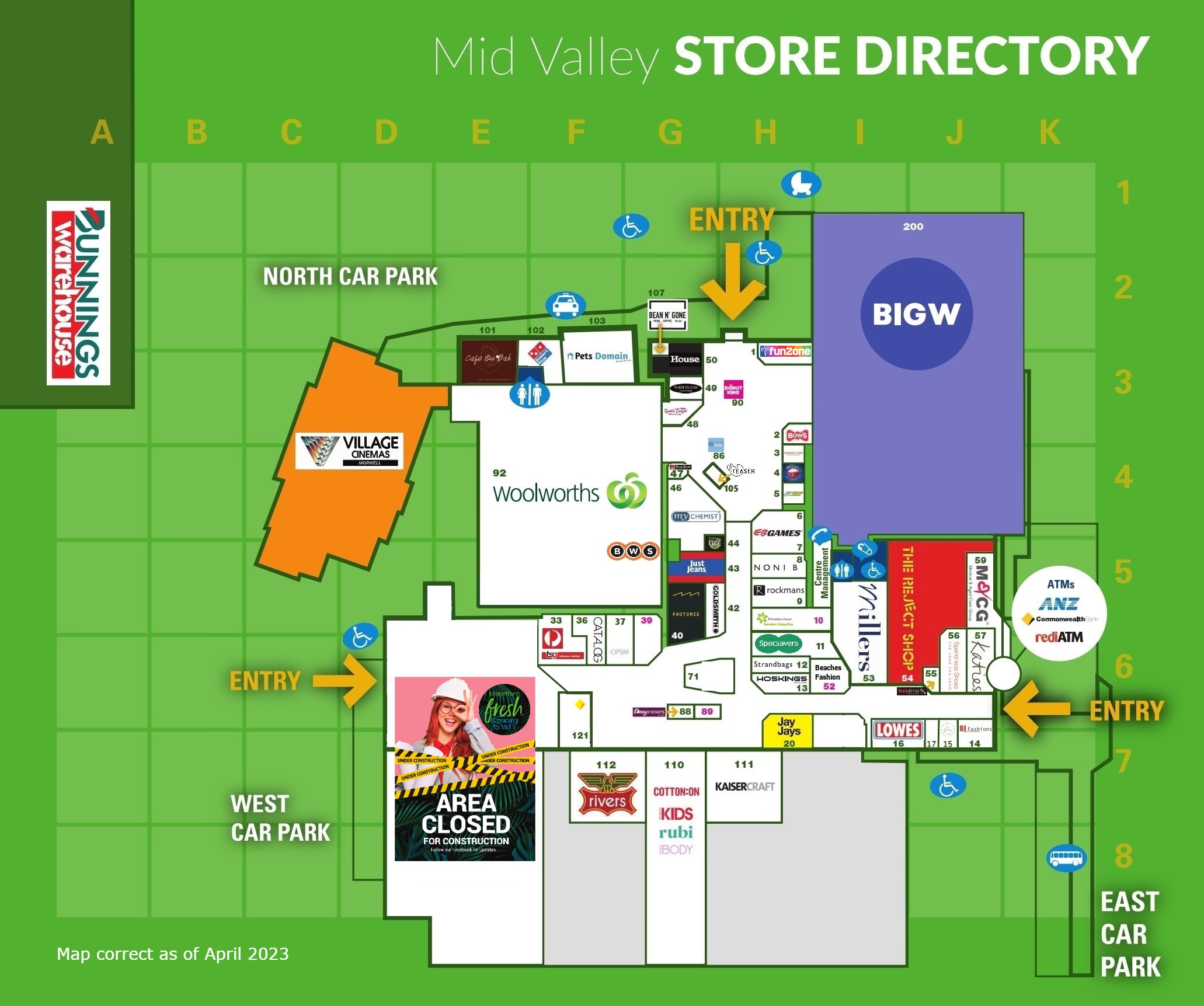 Mid valley mall map - Map of mid valley mall (Malaysia)