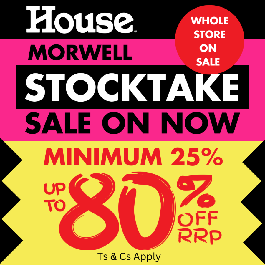 HOUSE – Stocktake Big Brand Sale