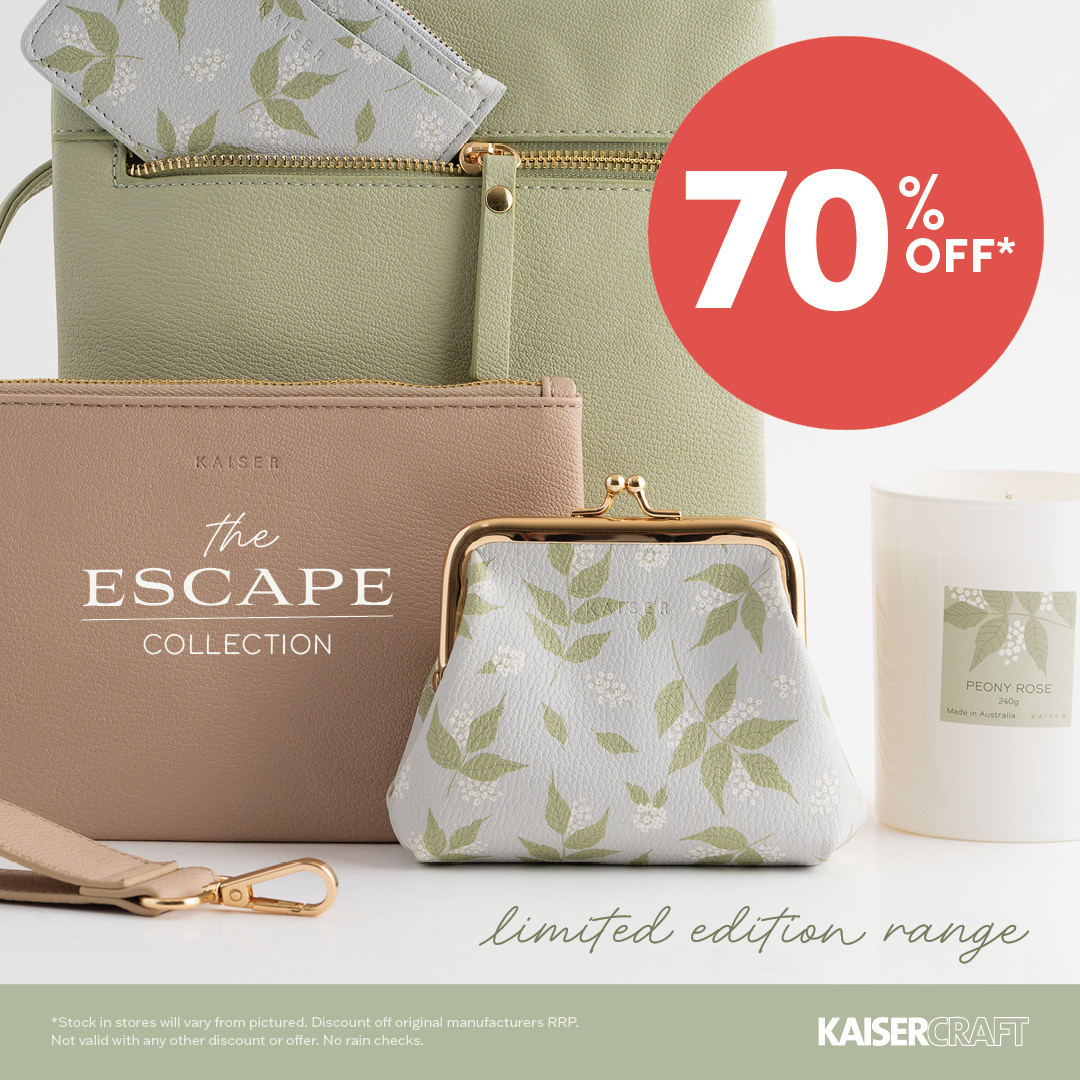 KAISERCRAFT – The Escape Collection