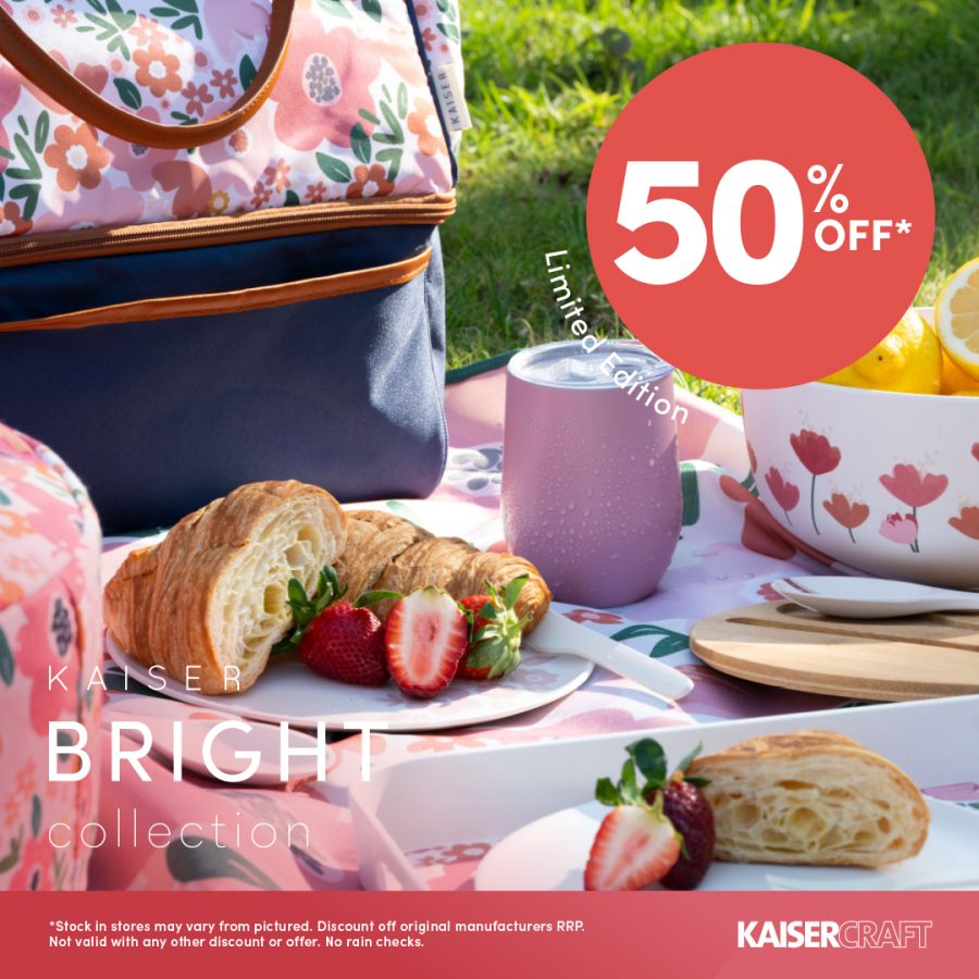 KAISER CRAFT – Bright Range 50% OFF