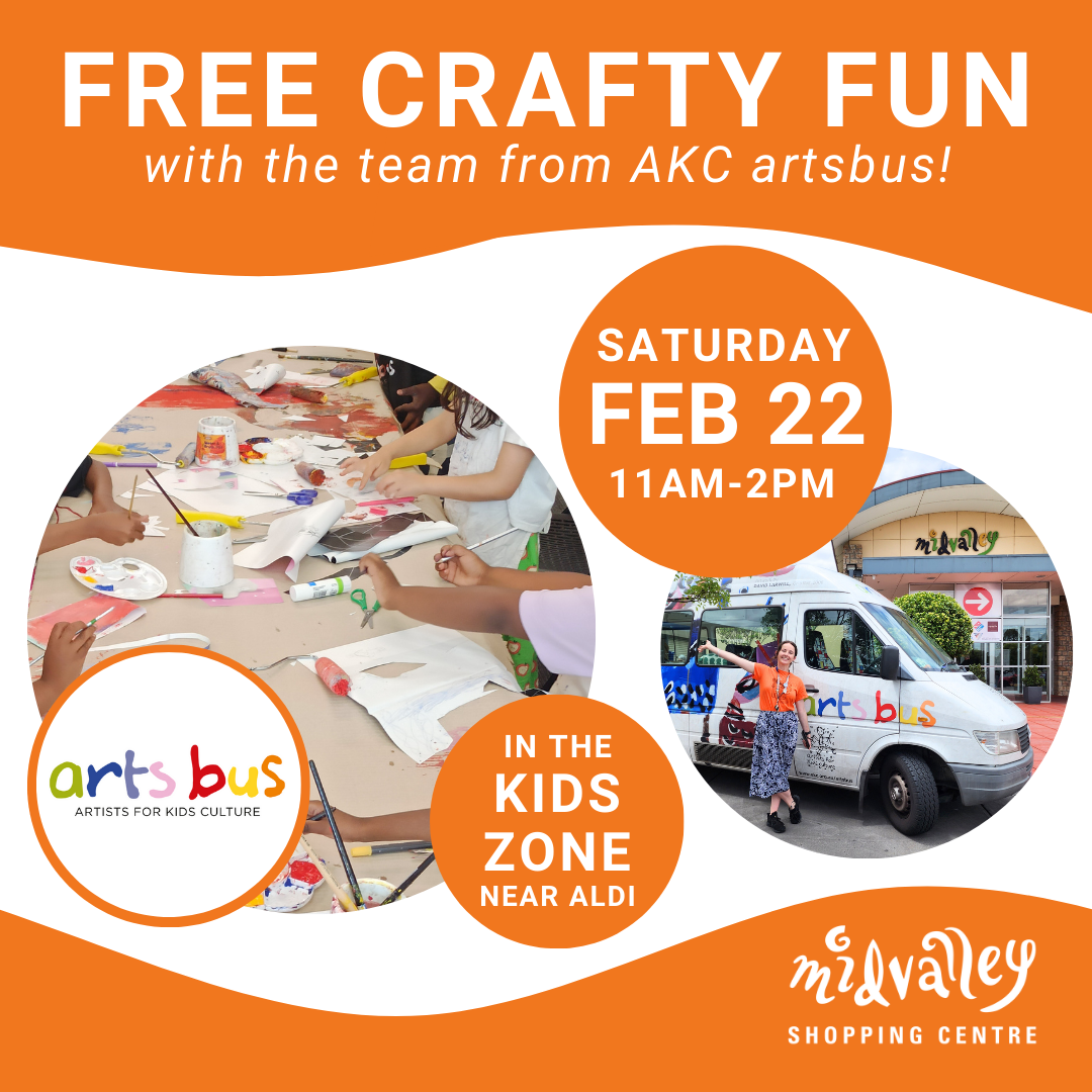 FREE Crafty Fun with artsbus