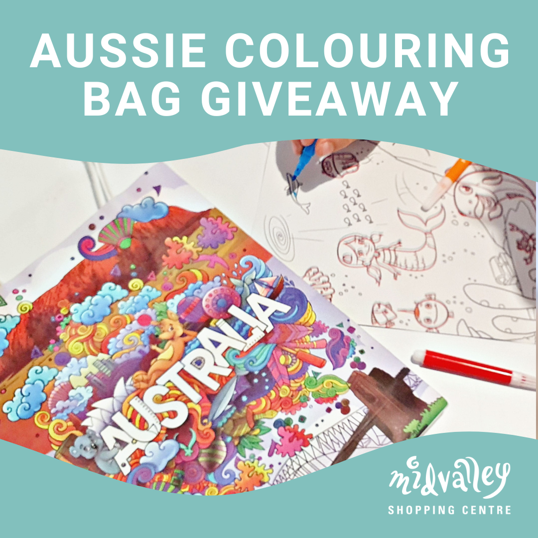 FREE Aussie Colouring Bags